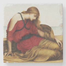 Ariadne in Naxos (klassieke Griekse mythe) Stenen Onderzetter