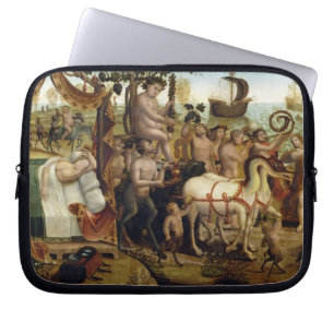 Ariadne in Naxos, van het verhaal van Theseus (oli Laptop Sleeve