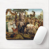 Ariadne in Naxos, van het verhaal van Theseus (oli Muismat (Met muis)