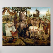 Ariadne in Naxos, van het verhaal van Theseus (oli Poster (Voorkant)