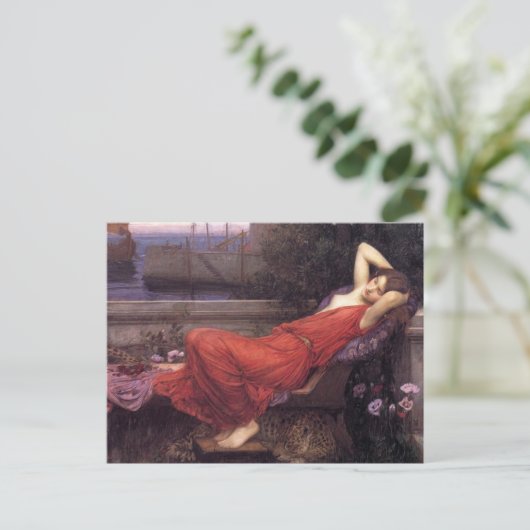 Ariadne (John William Waterhouse) Briefkaart (Staand voorkant)