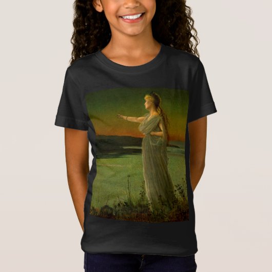 Ariadne op Naxos John Atkinson Grimshaw T-shirt (Voorkant)