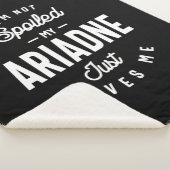 Ariadne Persoonlijke naam Birthday Gift Sherpa Deken (3/4)