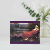 Ariadne Reclining op een Couch Briefkaart (Staand voorkant)
