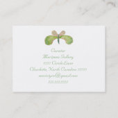 Arial Butterfly visitekaartje (Achterkant)