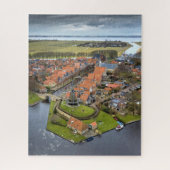 Arial foto Friesland Nederland Legpuzzel (Verticaal)