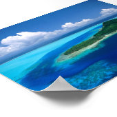 Arial Uitzicht Poster (Hoek)