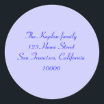 Ariana Bat Mitzvah Envelope Seal Ronde Sticker<br><div class="desc">.</div>