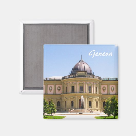 Ariana Museum Genève Magnet (Voorkant / Achterkant)