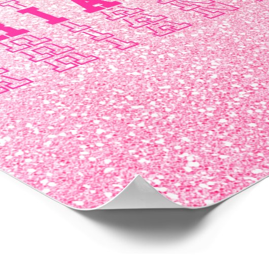 Ariana Pink Custom Repo Name Poster (Hoek)