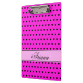 Ariana - Sjabloon voor aangepaste naam, opvallend Klembord (Links)