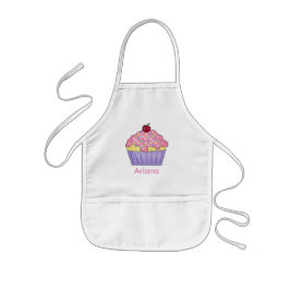 Ariana's gepersonaliseerde Cupcake Apron Kinder Schort