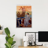 Ariane Theatre National De L'Opera Vintage Poster (Thuiskantoor)