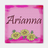 Arianna Daisy Magnet (Voorkant)