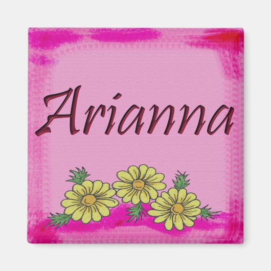 Arianna Daisy Magnet (Voorkant)