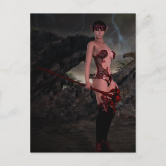 Arianna Elven Mage Briefkaart