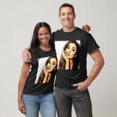Arianna Grande Fotofaceontwerp T-shirt (Unisex)