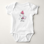 Aria's gepersonaliseerde Baby Gifts Romper (Voorkant)