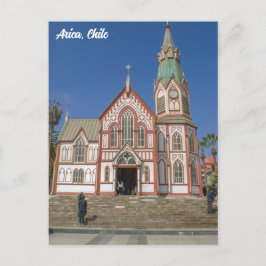 Arica, Chile, Cathedral Briefkaart