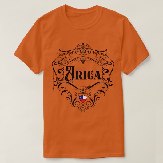 Arica ontwerp t-shirt (Design voorkant)