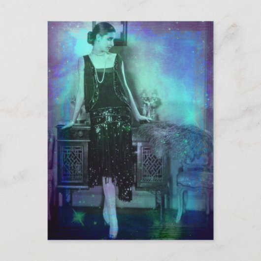 Ariceli - Blue Green Dream Briefkaart (Voorkant)