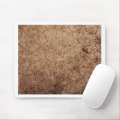 Arid Dry Cracked Earth Muismat (Met muis)