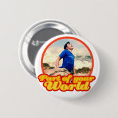 arie-AL-toets Ronde Button 5,7 Cm (Voorkant /achterkant)