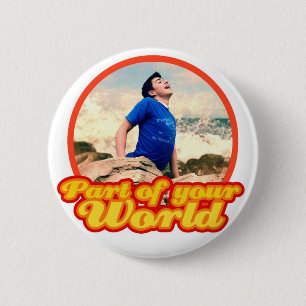 arie-AL-toets Ronde Button 5,7 Cm