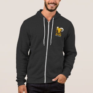 Arie zodiac astrology mannen zip-up hoodie