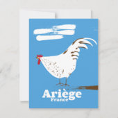 Ariège France reisposter. (Voorkant)
