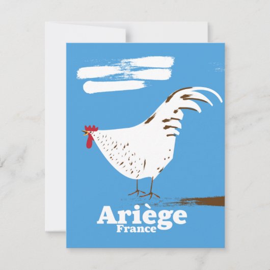 Ariège France reisposter. (Voorkant)