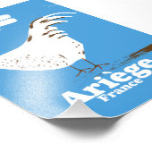 Ariège France reisposter. Foto Afdruk (Hoek)