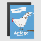 Ariège Frankrijk reisposter. (Voorkant / Achterkant)