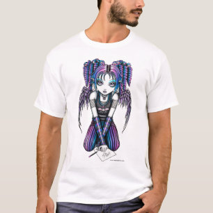 Ariel Cute Emo Drawing Fairy Kinder Top