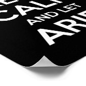 Ariel Fix Quote Grappige Verjaardag Gepersonalisee Poster (Hoek)