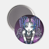 Ariel Gothic Knealing Angel Magneet (Voorkant / Achterkant)