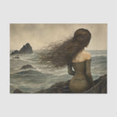 ARIEL KIJKT NAAR HET ZEE ONTKOPPELINGSWEEFSELPAPIE TISSUEPAPIER (Voorkant)