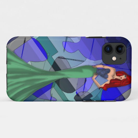 Ariel, la sirenita. Case-Mate iPhone case (Achterkant (horizontaal))