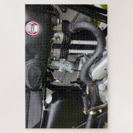 Ariel NG 350 motor met motormotor met wartime moto Legpuzzel