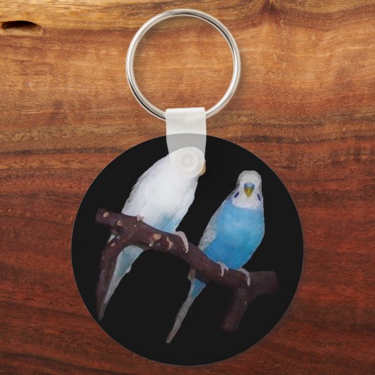 Ariel Oscar budgie sleutelhanger (Voorkant)