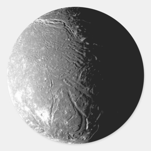 Ariel Ronde Sticker (Voorkant)