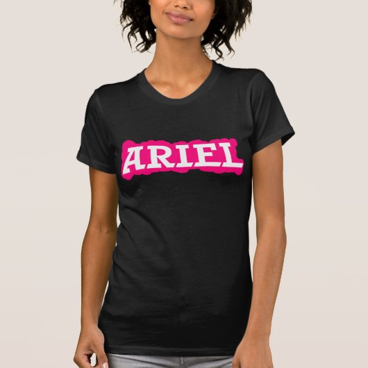 Ariel - Roze wolk T-shirt (Voorkant)