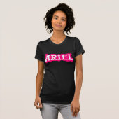 Ariel - Roze wolk T-shirt (Voorkant volledig)