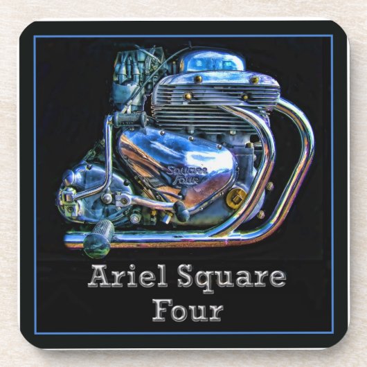 Ariel Square Four Engine Onderzetter (Voorkant)