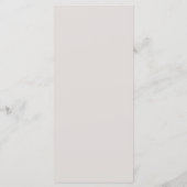 ARIEL Tropical Ocean Coral Manta Ray Beach Menu (Achterkant)