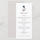 ARIEL Tropical Ocean Coral Manta Ray Beach Menu (Voorkant / Achterkant)