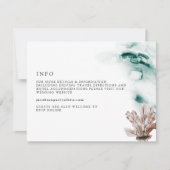 ARIEL Tropical Ocean Marine Beach Details Kaart (Voorkant)