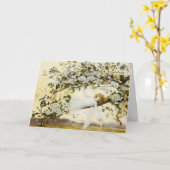 Ariel van Fitzgerald `' Verjaardag Kaart (Gele Bloem)