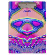 ARIELLA ~ BIZARRE 3D! ~ Roze Blauw Groen origineel