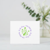 Ariella Chaya Custom RSVP Kaartje (Staand voorkant)